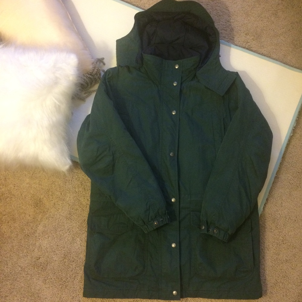 L.L. Bean || Women’s Winter Coat M Green Blue